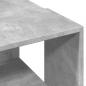 Preview: Couchtisch Betongrau 89,5x48x30 cm Holzwerkstoff