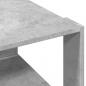 Preview: Couchtisch Betongrau 51,5x51,5x30 cm Holzwerkstoff