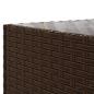 Preview: 8-tlg. Garten-Lounge-Set mit Kissen Braun Poly Rattan