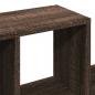 Preview: Wandregal Braun Eichen-Optik 100x20x53 cm Holzwerkstoff