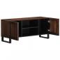 Preview: TV-Schrank Braun 105x34x46 cm Massivholz Mango