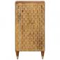 Preview: Beistellschrank 40x33x75 cm Massivholz Mango