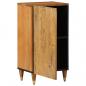 Preview: Beistellschrank 40x33x75 cm Massivholz Mango