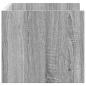 Preview: Wandregal Grau Sonoma 70,5x35x30,5 cm Holzwerkstoff