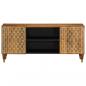 Preview: TV-Schrank 105x33x46 cm Massivholz Mango