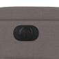 Preview: Relaxsessel Elektrisch Taupe Stoff