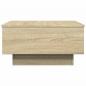 Preview: Couchtisch Sonoma-Eiche 60x45x31 cm Holzwerkstoff