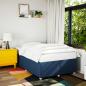 Preview: Bettgestell Blau 120x190 cm Stoff