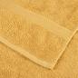 Preview: Premium-Badetücher SOLUND 10 Stk. Gold 100x150 cm 600 g/m²