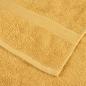 Preview: Premium-Handtücher SOLUND 4 Stk. Gold 100x200 cm 600 g/m²