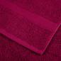 Preview: Premium-Handtücher SOLUND 2 Stk. Bordeaux 100x200 cm 600 g/m²