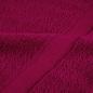 Preview: Premium-Duschtücher SOLUND 10 Stk. Bordeaux 70x140 cm 600 g/m²