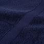 Preview: Premium-Saunatücher SOLUND 10 Stk Marineblau 80x200 cm 600 g/m²