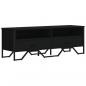 Preview: TV-Schrank Schwarz 122x34x41 cm Holzwerkstoff