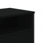 Preview: TV-Schrank Schwarz 122x34x41 cm Holzwerkstoff