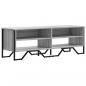 Preview: TV-Schrank Grau Sonoma 122x34x41 cm Holzwerkstoff