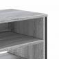 Preview: TV-Schrank Grau Sonoma 122x34x41 cm Holzwerkstoff