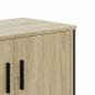 Preview: TV-Schrank Sonoma-Eiche 122x34x41 cm Holzwerkstoff