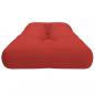 Preview: Palettenkissen Rot 120x40x12 cm Stoff