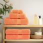 Preview: Premium-Handtücher SOLUND 10 Stk. Orange 50x100 cm 600 g/m²