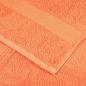 Preview: Premium-Handtücher SOLUND 10 Stk. Orange 50x100 cm 600 g/m²