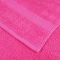 Preview: Premium-Handtücher SOLUND 2 Stk. Rosa 100x200 cm 600 g/m²