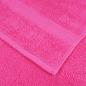 Preview: Premium-Saunatücher SOLUND 4 Stk. Rosa 80x200 cm 600 g/m²