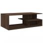 Preview: Couchtisch Braun Eichen-Optik 102x55x35 cm Holzwerkstoff