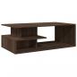 Preview: Couchtisch Braun Eichen-Optik 102x55x35 cm Holzwerkstoff