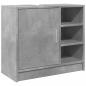 Preview: Waschbeckenunterschrank Betongrau 63x29x55 cm Holzwerkstoff