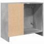 Preview: Waschbeckenunterschrank Betongrau 63x29x55 cm Holzwerkstoff