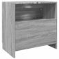 Preview: Waschbeckenunterschrank Grau Sonoma 59x37x59 cm Holzwerkstoff