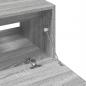 Preview: Waschbeckenunterschrank Grau Sonoma 59x37x59 cm Holzwerkstoff