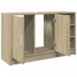 Preview: Waschbeckenunterschrank Sonoma-Eiche 90x29x55 cm Holzwerkstoff