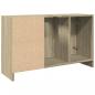 Preview: Waschbeckenunterschrank Sonoma-Eiche 90x29x55 cm Holzwerkstoff