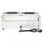 Preview: Doppelter Gerillter Panini-Grill 3600 W 57x30,5x20 cm