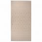 Preview: ARDEBO.de - Outdoor-Teppich Flachgewebe 100x200 cm Braun Gestreift