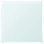 Preview: ARDEBO.de - Tischplatte Transparent 40x40 cm Hartglas