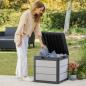 Preview: Keter Gartenbox Denali 113 L Anthrazit