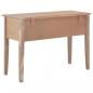 Preview: Schreibtisch Braun 109,5 x 45 x 77,5 cm Holz