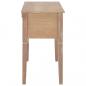 Preview: Schreibtisch Braun 109,5 x 45 x 77,5 cm Holz