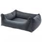 Preview: ARDEBO.de - Madison Hundebett Velvet 100x80x25 cm Grau