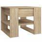 Preview: Couchtisch Sonoma-Eiche 55,5x55x45 cm Holzwerkstoff