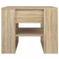 Preview: Couchtisch Sonoma-Eiche 55,5x55x45 cm Holzwerkstoff