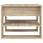 Preview: Couchtisch Sonoma-Eiche 55,5x55x45 cm Holzwerkstoff