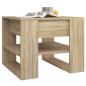 Preview: Couchtisch Sonoma-Eiche 55,5x55x45 cm Holzwerkstoff