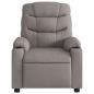 Preview: Relaxsessel Elektrisch Taupe Stoff