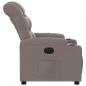 Preview: Relaxsessel Elektrisch Taupe Stoff