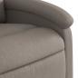 Preview: Relaxsessel mit Aufstehhilfe Elektrisch Taupe Stoff