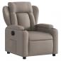 Preview: Relaxsessel Elektrisch Taupe Stoff